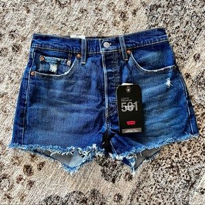 Levi’s 501 High-Rise Denim Shorts